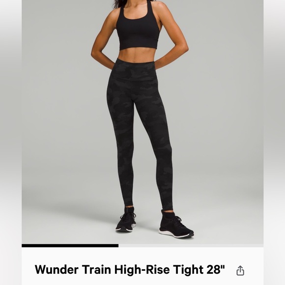 Lululemon Wunder Under High Rise tight *worn only a few times .. like new!* - Picture 8 of 8